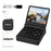 MIYOO Mini Flip Handheld Game Console 2.8 Inch IPS Screen Retro Arcade Gaming Device (No Card) - Black - 1