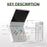 MIYOO Mini Flip Handheld Game Console 2.8 Inch IPS Screen Retro Arcade Gaming Device (No Card) - Black - 7