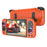 D50MAX Retro Gamepad without TF Card 5 Inch IPS Touch Screen Android Handheld Gaming Console with RGB Light - Orange - 2