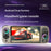 D50MAX Retro Gamepad with 64GB TF Card 5 Inch IPS Touch Screen Android Handheld Gaming Console with RGB Light - Orange - 5
