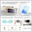 ANBERNIC RG VITA 5.46 Inch IPS Gaming Handheld Game Console Built in 3GB+64GB Streaming Android 12 T618 Octa-Core Competitive Gaming Machine - White - 7