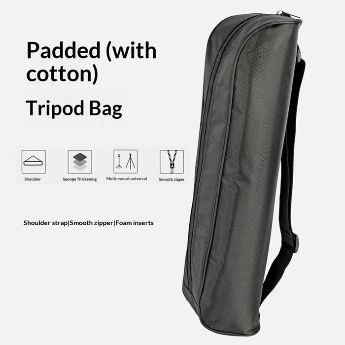 80cm Length Tripod Carrying Bag Padded Photography Equipment Light Stand Case Bag with Adjustable Strap - Black - 4