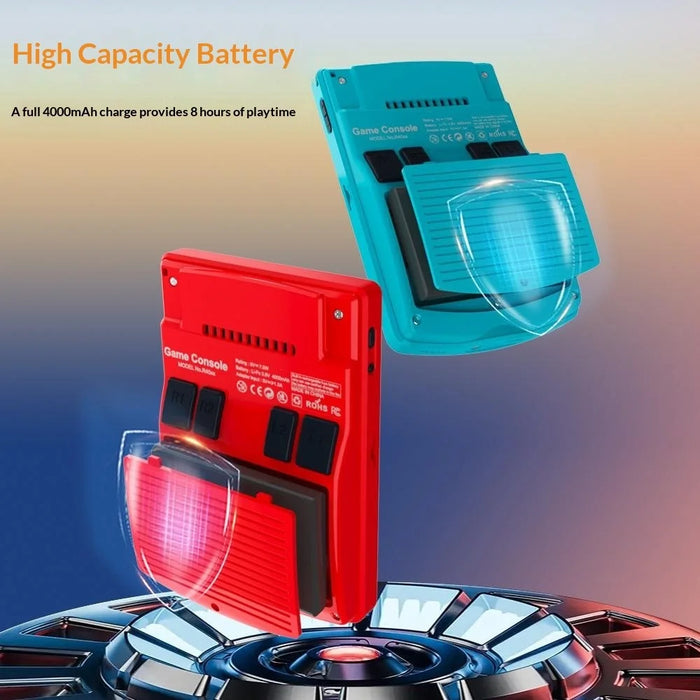 R40XX Handheld Game Console 4.2 inch IPS Screen 64GB Linux System Bluetooth-compatible Video Player - Orange - 7