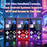 X36 Ultra Handheld Game Console Android 10.0 4.2 inch IPS 1GB+8GB RGB Joystick Retro Video Game Player for YouTube TikTok Gaming - Transparent Purple - 7