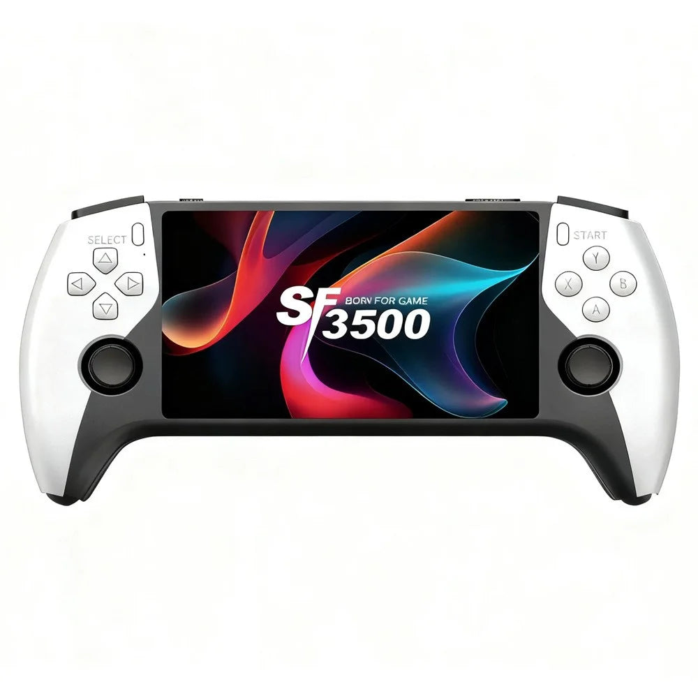 SF3500 Retro Handheld Game Console 5 Inch IPS Screen HD TV Output Dual Joystick Portable Gaming Device - 1