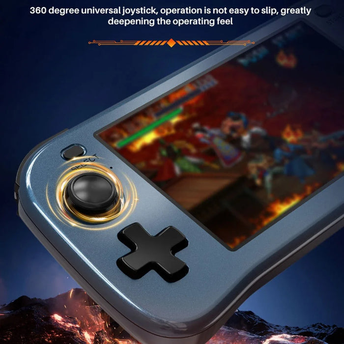SF3100 Retro Handheld Game Console 4.5 Inch IPS Screen Portable Gaming Device with HD TV Output - Blue - 4