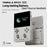 TRIMUI Brick Pro Handheld Game Console with 128GB TF Card Dual Hall Joysticks 3.95 inch IPS Screen Linux Retro Gamepad - White - 4