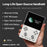 TRIMUI Brick Pro Handheld Game Console with 128GB TF Card Dual Hall Joysticks 3.95 inch IPS Screen Linux Retro Gamepad - White - 5