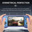 H55 PRO Handheld Game Console with 128GB TF Card 5.5 Inch IPS Screen Dual Joysticks WiFi Retro Gamepad - Black - 2