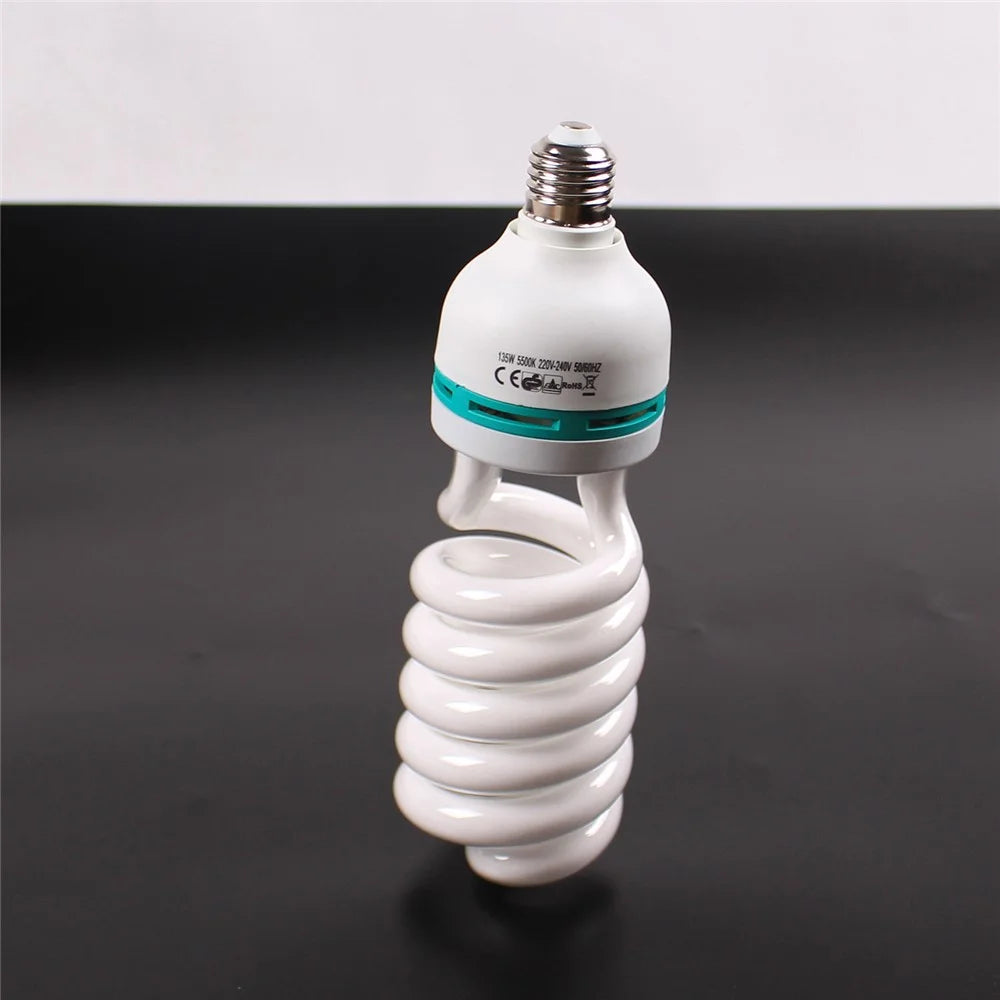 135W 5500K LED Lighting Bulb Photography Video Light Lamp Light Bulb Daylight for Softbox Photo Video Studio [CE Certified] - 4