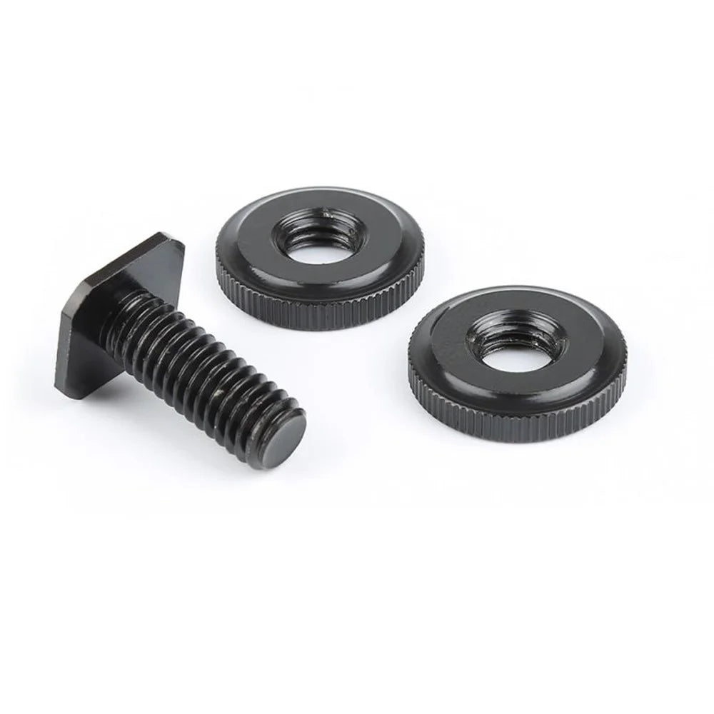 1/4 inch Flash Hot Shoe Mount Adapter to Tripod Screw Converter with Double Nuts for DSLR Camera - 5