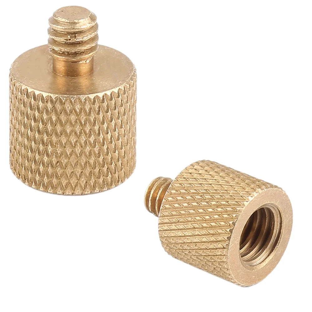 Camera 3/8 inch Female to 1/4 inch Male Tripod Thread Screw Adapter Accessories Reducer - 1