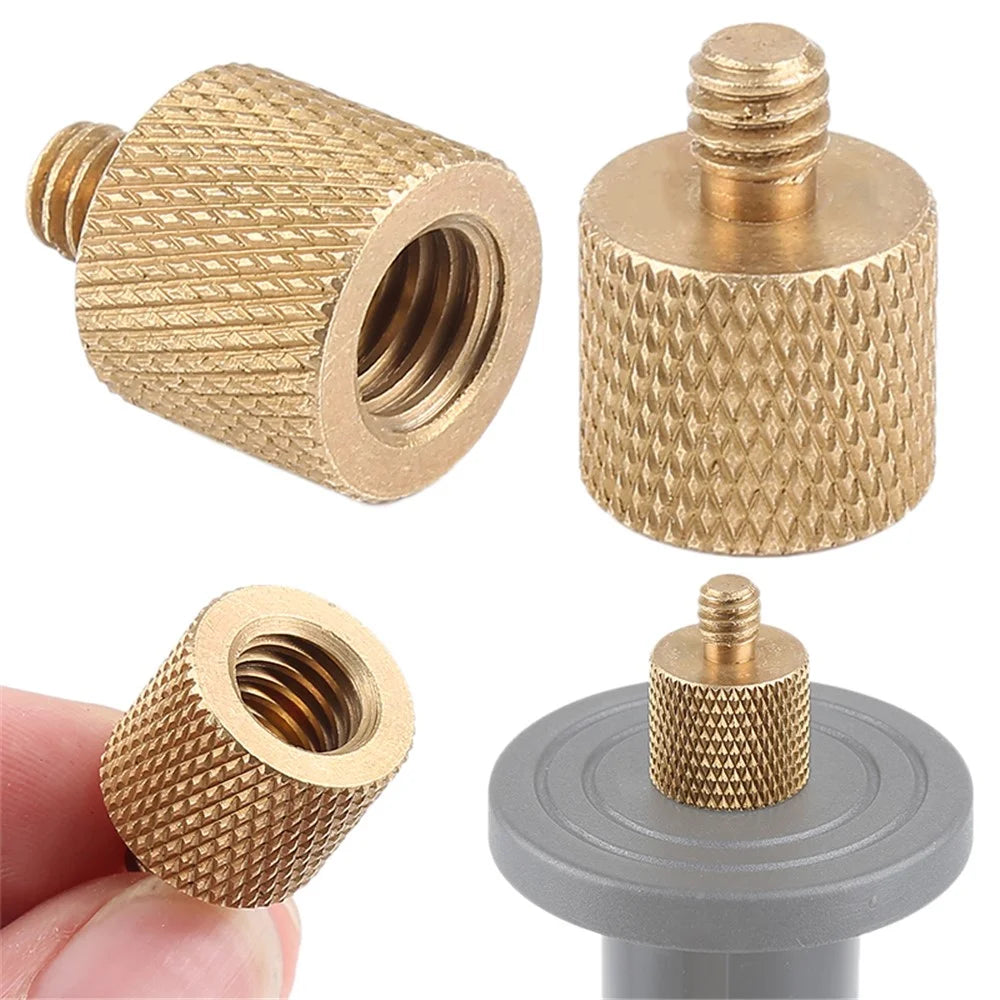 Camera 3/8 inch Female to 1/4 inch Male Tripod Thread Screw Adapter Accessories Reducer - 2