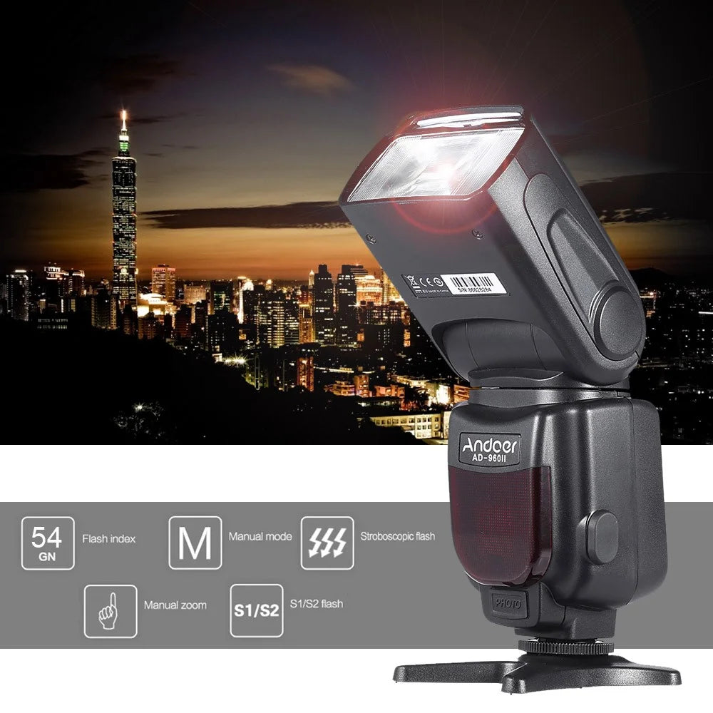 TRIOPO TR-960 II High Performance Flash Speedlite Speed Light Manual Flash Light - 3
