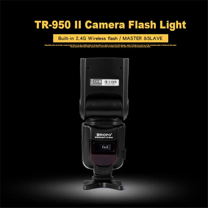 TRIOPO TR-950 II Flash Light Speedlite Flash Trigger for Shooting Photography - 3