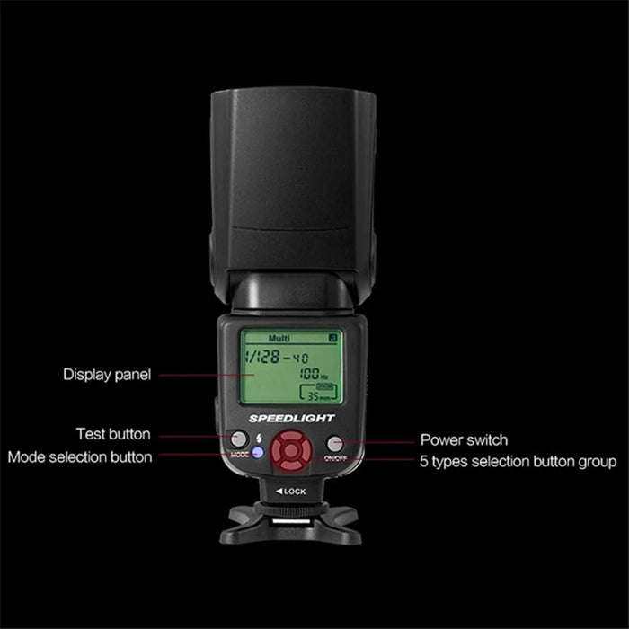 TRIOPO TR-950 II Flash Light Speedlite Flash Trigger for Shooting Photography - 5