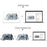 PULUZ PKT3101B Portable 25cm Photo Studio LED Ring Light Dimmable Desktop Shooting Tent Softbox with 12 Colors Background - 3