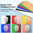 PULUZ PKT3101B Portable 25cm Photo Studio LED Ring Light Dimmable Desktop Shooting Tent Softbox with 12 Colors Background - 5