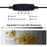 PULUZ PU5032B Portable 30cm Photo Studio Box Foldable Ring LED Light Photography Softbox Shooting Tent with 6 Colors Background - 4