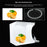 PULUZ PU5030 Portable 3 Color Temperature LED Ring Light Box Mini Foldable Photo Studio Photography Light Soft Box with 6 Color Backdrops - 4