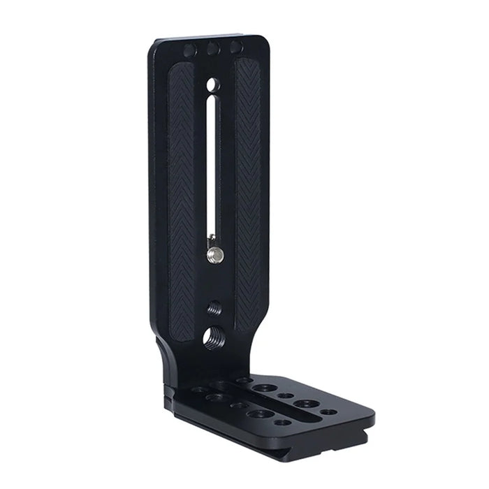 Tripod Mount Adapter Quick Release Plate Camera L-shape Bracket with 1/4 Screw Hole for DSLR Mirrorless Cameras - 2