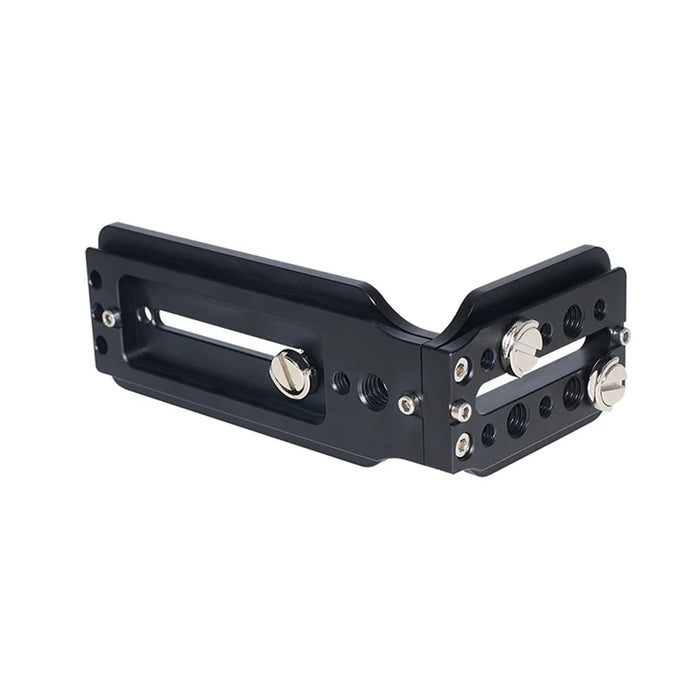Tripod Mount Adapter Quick Release Plate Camera L-shape Bracket with 1/4 Screw Hole for DSLR Mirrorless Cameras - 3