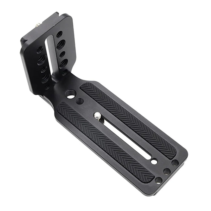Tripod Mount Adapter Quick Release Plate Camera L-shape Bracket with 1/4 Screw Hole for DSLR Mirrorless Cameras - 5