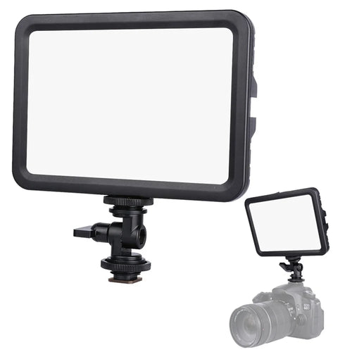 YELANGU LED204 LED Video Light Small Portable Photography Lighting with Hot Shoe 1/4 Screw Hole for SLR Camera/Video Camera/Tripod/ - 1