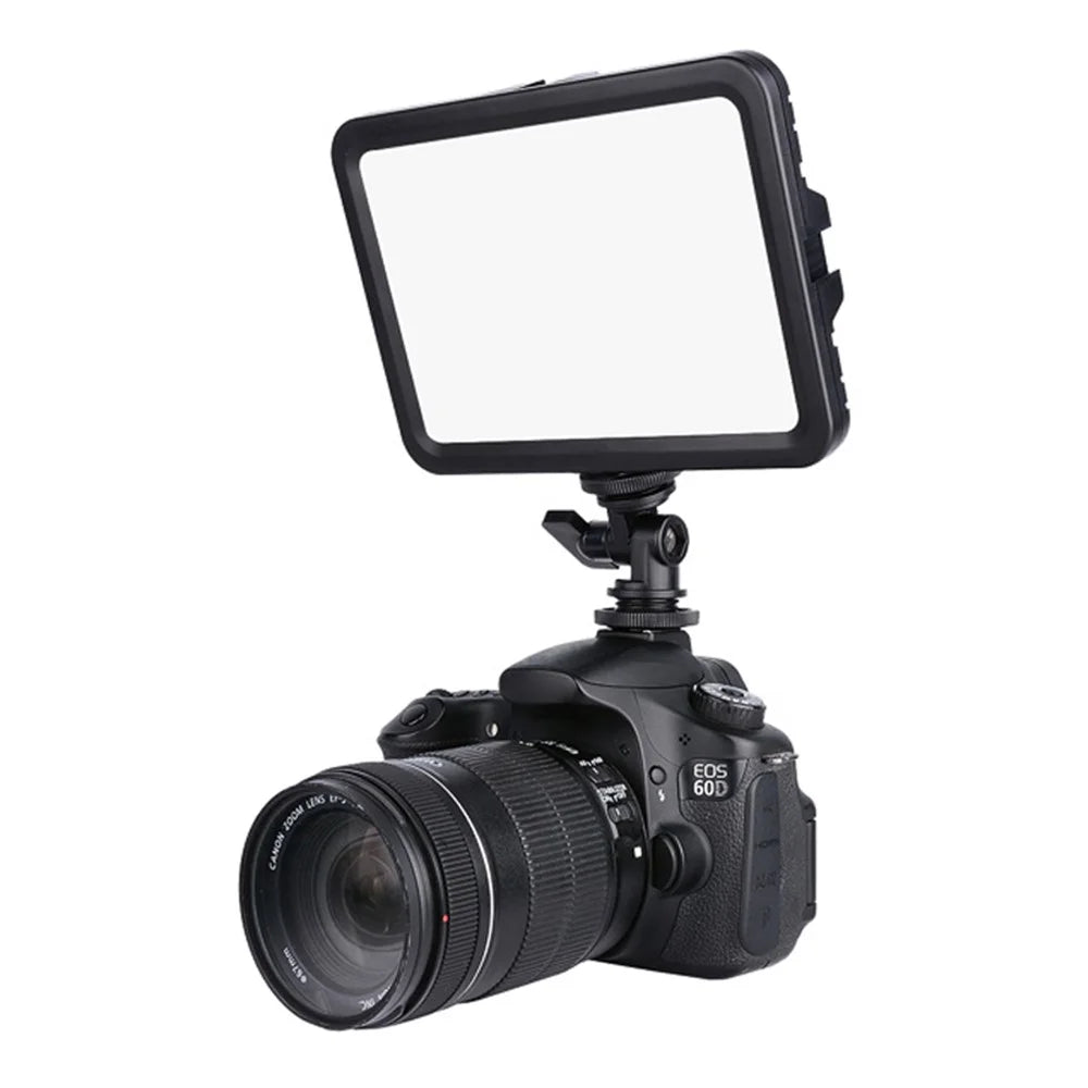 YELANGU LED204 LED Video Light Small Portable Photography Lighting with Hot Shoe 1/4 Screw Hole for SLR Camera/Video Camera/Tripod/ - 2