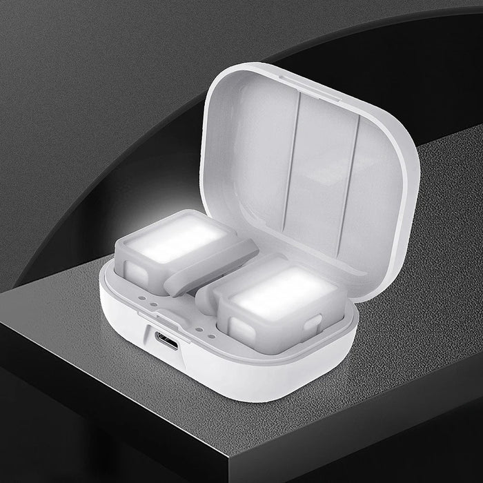SUNNYLIFE L375 for DJI OM 5/4/SE Gimbal Handheld Stabilizer Two-way Fill Light Vlog Video Recording LED Lamp with Charging Case - 6