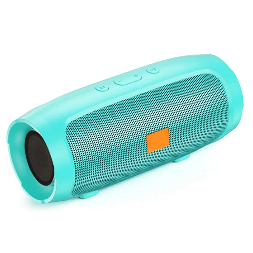 MINI2+ Portable Rechargeable Bluetooth-compatible Speaker Heavy Bass Wireless Music Subwoofer Support TF Card / U-Disk - Green - 1