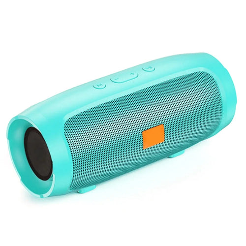MINI2+ Portable Rechargeable Bluetooth-compatible Speaker Heavy Bass Wireless Music Subwoofer Support TF Card / U-Disk - Green - 1