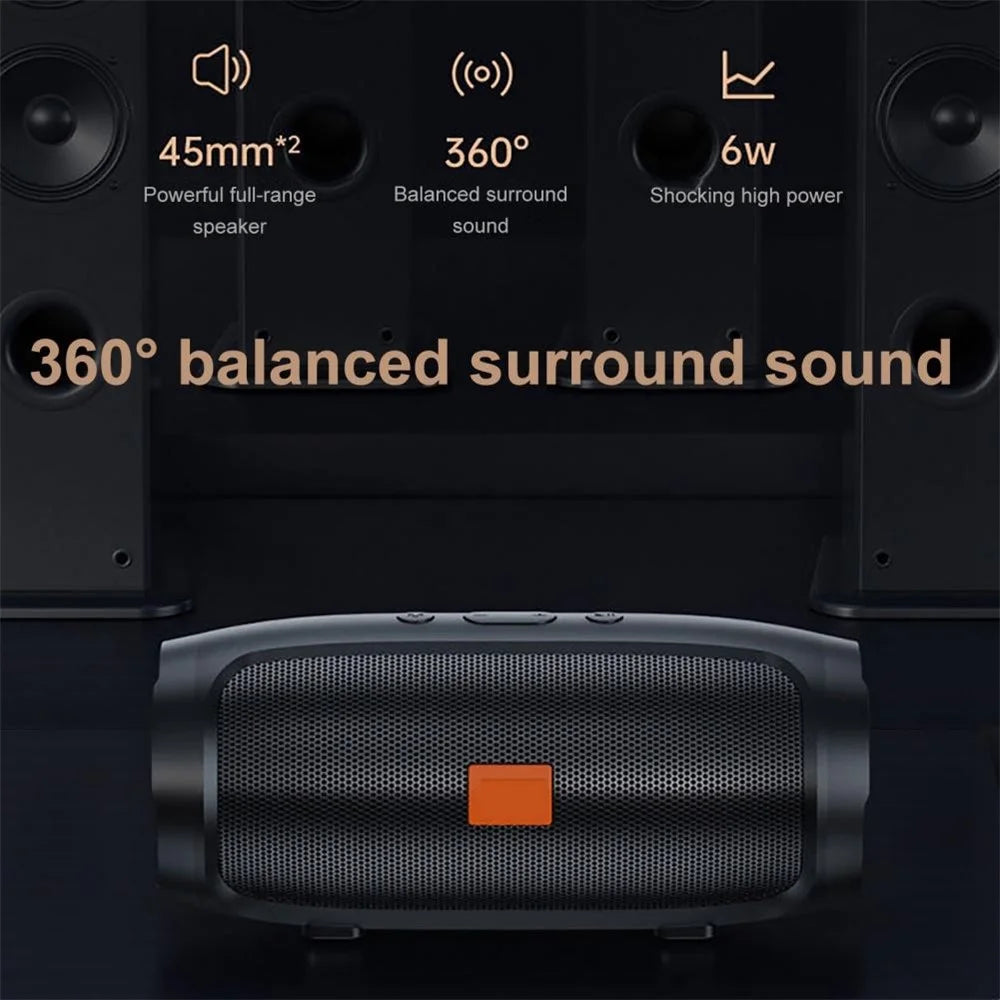 MINI2+ Portable Rechargeable Bluetooth-compatible Speaker Heavy Bass Wireless Music Subwoofer Support TF Card / U-Disk - Green - 3