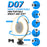 D07 3 Color 9 Level Dimmable Portable Fill Light for Selfie Photography Live Streaming - 7