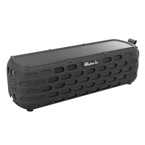 CYBORIS T6 TWS Solar Powered Bluetooth-compatible 5.0 Speaker Shock-Proof Splash-Proof Subwoofer for Outdoor Sports - 1