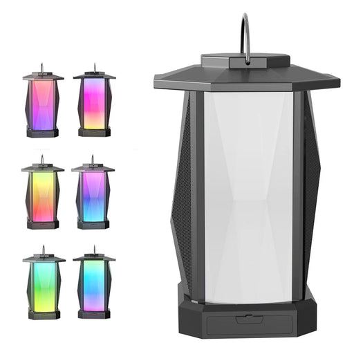 CYBORIS T10 RGB Light Bluetooth-compatible Speaker 50W High Power Bass Sound Subwoofer - 1