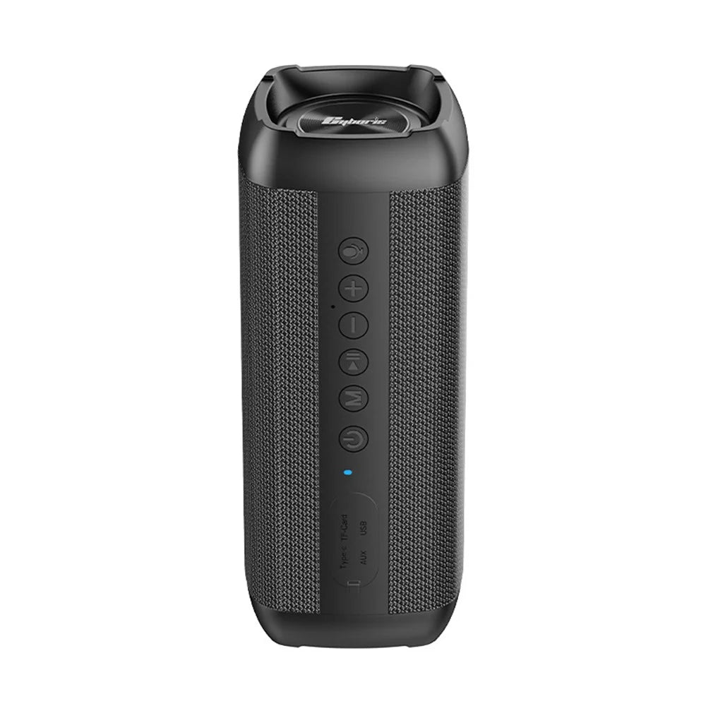 CYBORIS S6 60W High Power Bluetooth-compatible Speaker Super Bass Subwoofer Waterproof TWS Stereo Speaker - Black - 3
