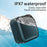 CYBORIS X1-Plus Mini Size 15W Bluetooth-compatible Speaker Bass Subwoofer Waterproof Speaker - Black - 4
