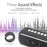 CYBORIS T5 Pro Retro TWS Bluetooth-compatible Speaker 40W Portable Subwoofer - 6