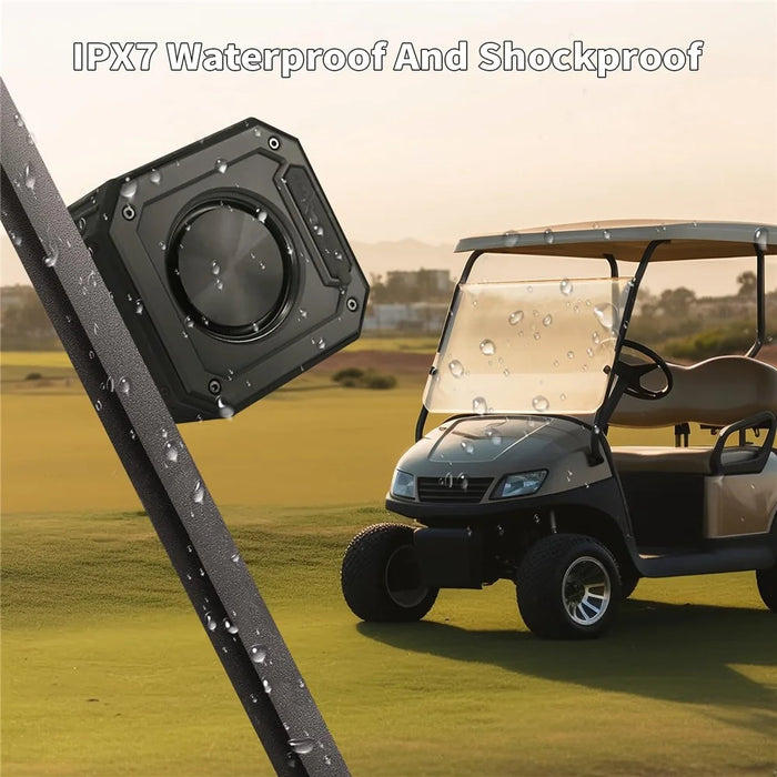 CYBORIS X1 Sport-Golf Bluetooth-compatible Golf Cart Speaker Waterproof Mini Size Bass Sound Subwoofer - 4
