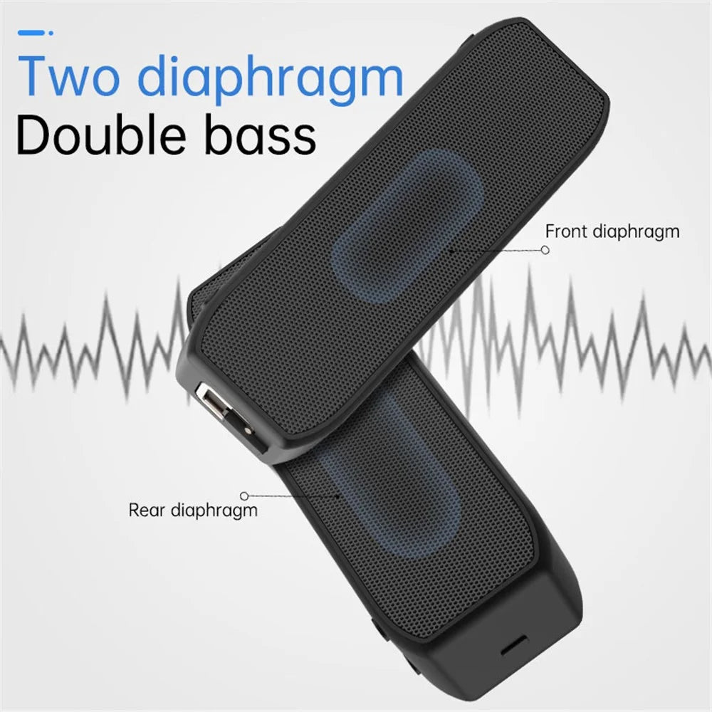 CYBORIS S5 TWS 20W Wireless Bluetooth-compatible Speaker 3D Surround Sound Bass Waterproof Subwoofer - 6