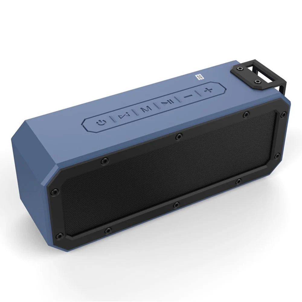 CYBORIS X3-Pro-N 40W NFC Bluetooth-compatible Speaker Subwoofer Waterproof Bass Sound Speaker - Blue - 3