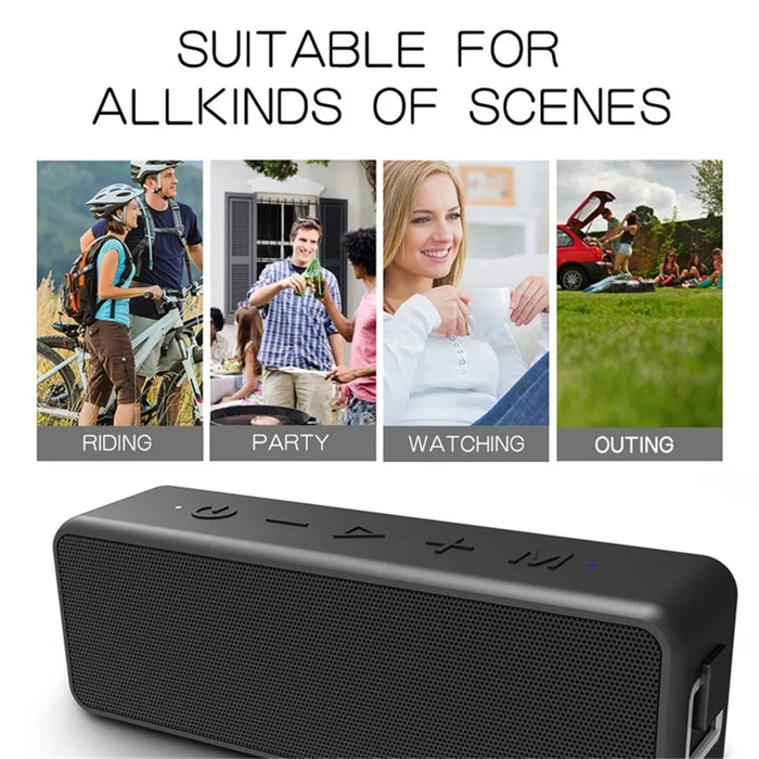 CYBORIS T9 80W Wireless Bluetooth-compatible Bass Sound Speaker TWS Interconnection Subwoofer with EQ Sound Effect - 4