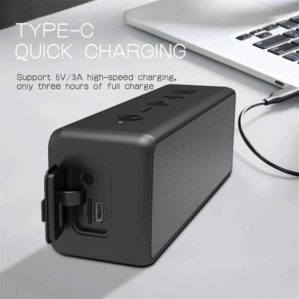 CYBORIS T9 80W Wireless Bluetooth-compatible Bass Sound Speaker TWS Interconnection Subwoofer with EQ Sound Effect - 5