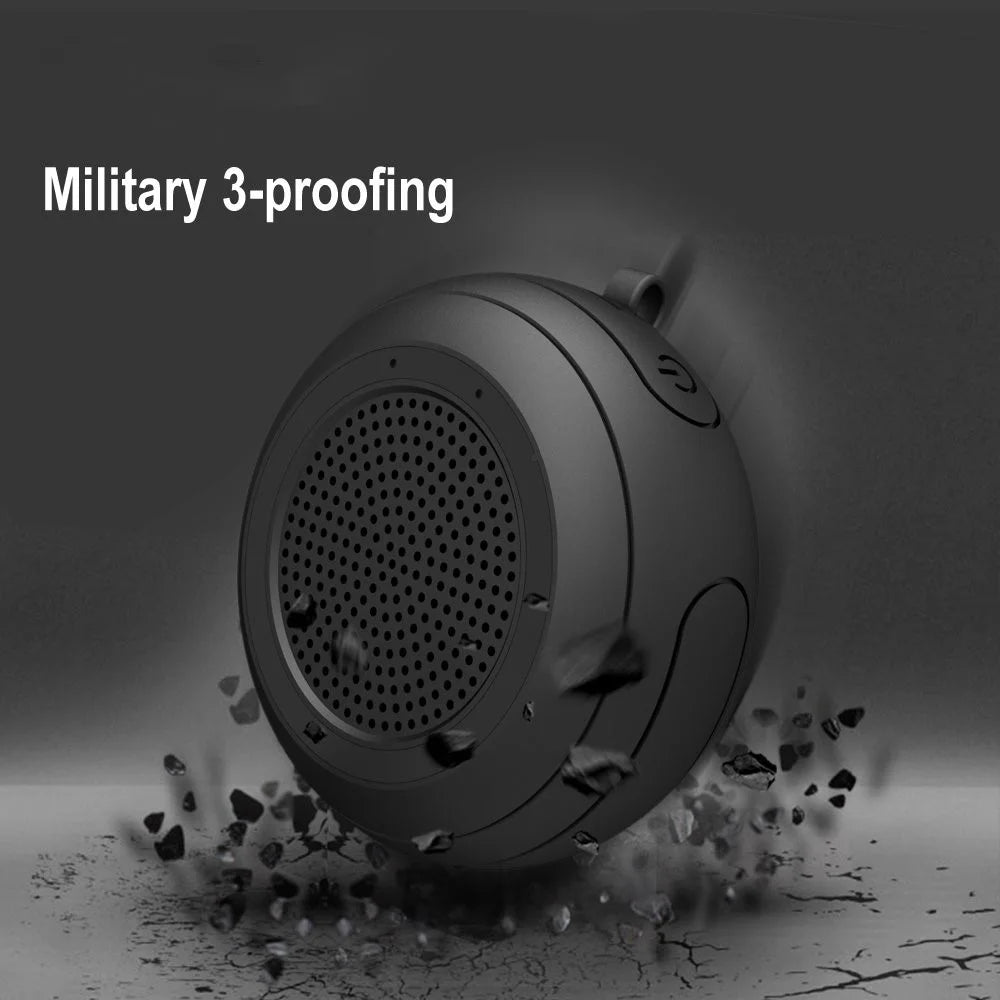 CYBORIS T101 Floating TWS Bluetooth-compatible Speaker Waterproof HiFi Sound Subwoofer - Black - 5