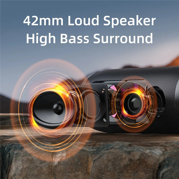 ZEALOT S76 50W Portable Bluetooth-compatible Speaker Waterproof Wireless Stereo Music Subwoofer - Black - 4