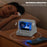 Cassette Bluetooth-compatible Speaker Home Subwoofer Support Aromatherapy TF Card Playback Night Light - White - 5