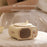 D12 Bluetooth-compatible Karaoke Speaker Classic Record Player Style Home Decor (No Microphone Built-In) - Yellow - 4