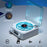 Vinyl Record Player Wireless Bluetooth-compatible Speaker Sleep Aid with Clock and Projection Light - Green - 6