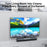 AWEI Y333 Bluetooth-compatible TWS Pairing TV Soundbar Wireless Speaker Stereo Bass Sound Subwoofer - 5